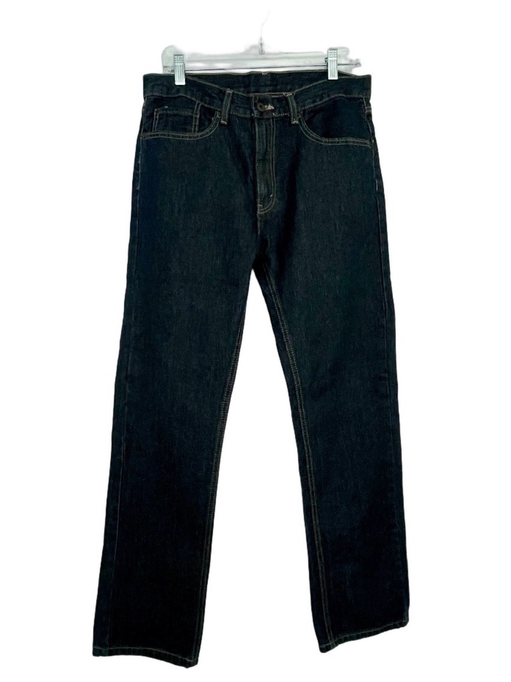 New Levi Strauss Signature/Denizen Regular Fit Jeans - Dark Wash Men’s 32x32 - Picture 2 of 12